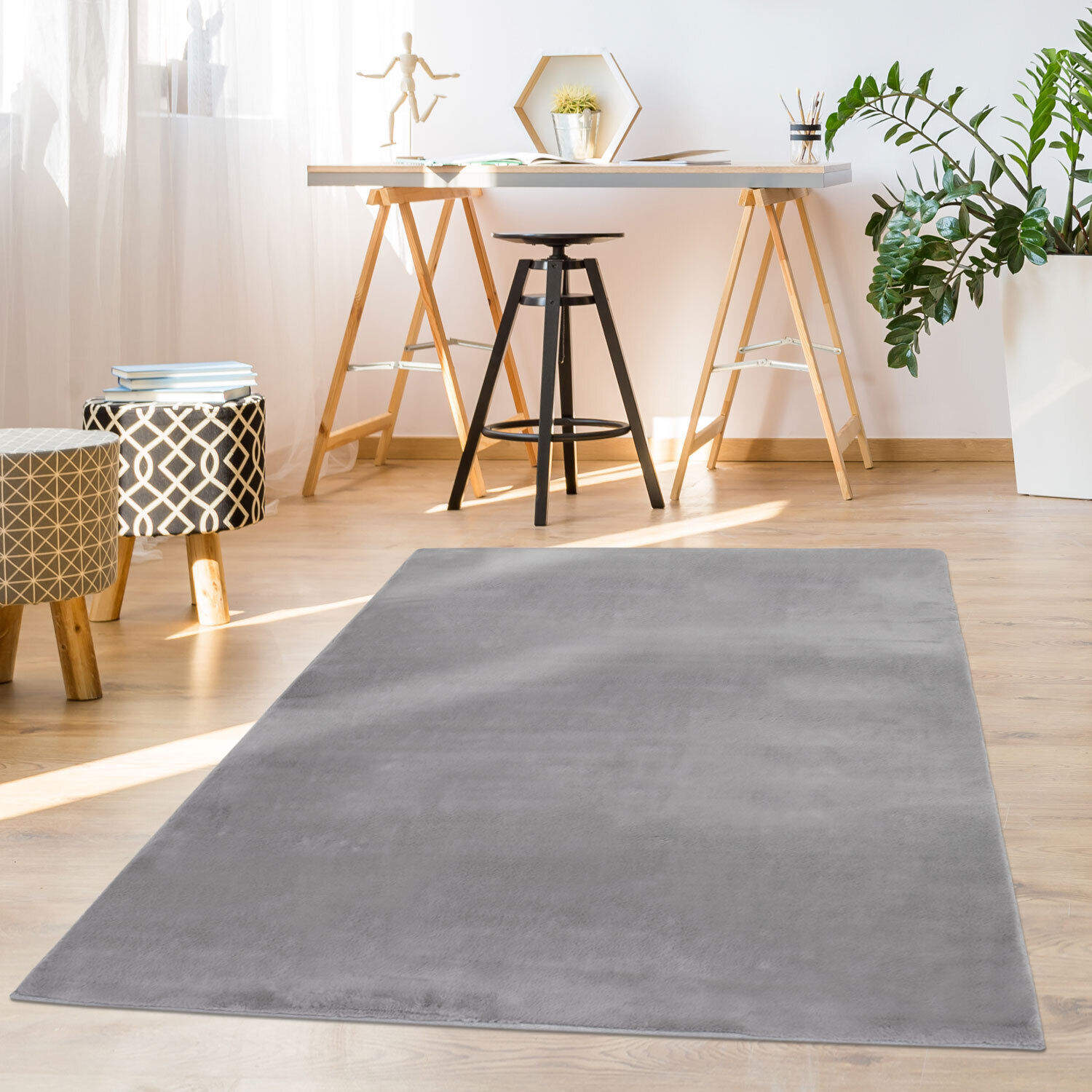 Teppich Lale Grau 121