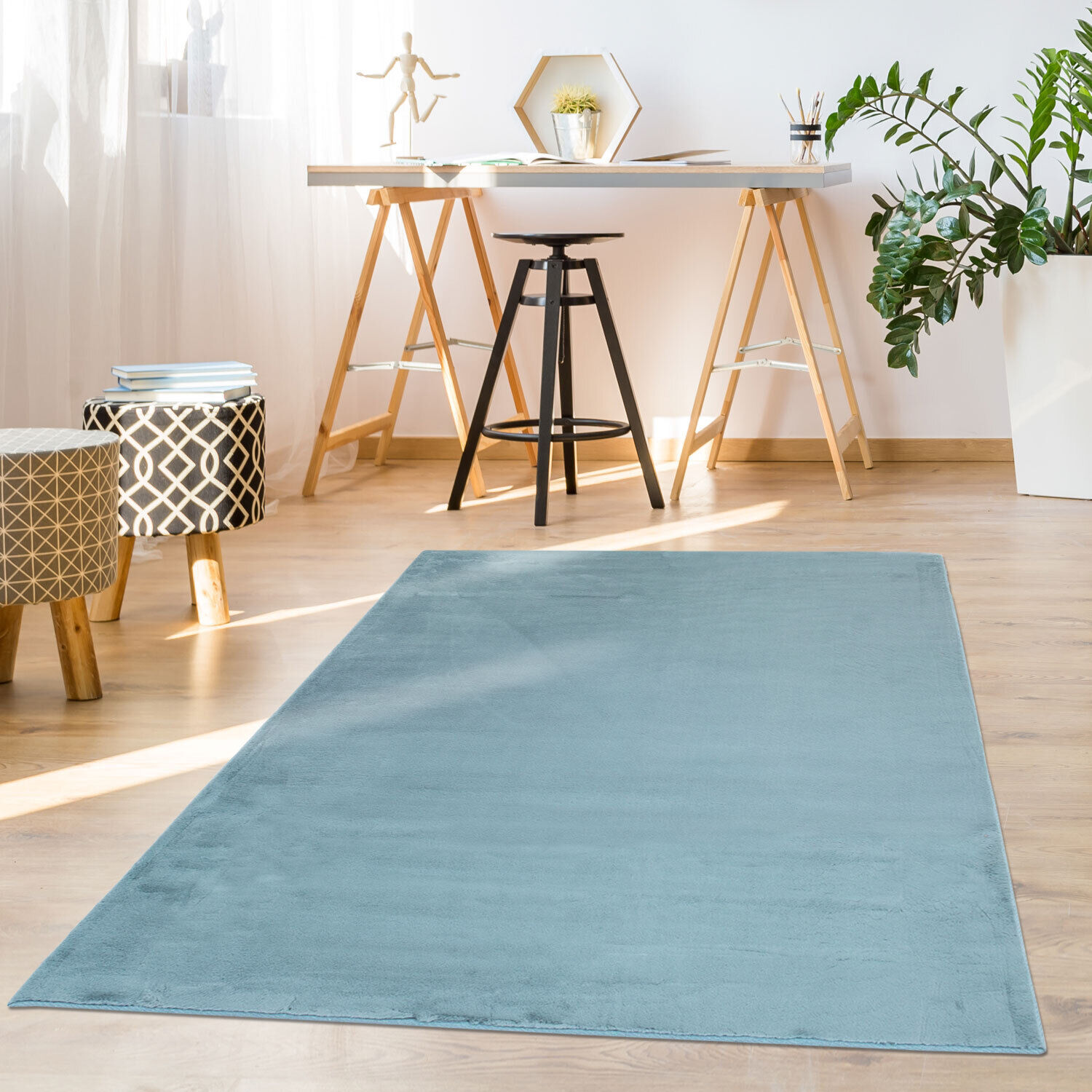 Teppich Lale Blau 120
