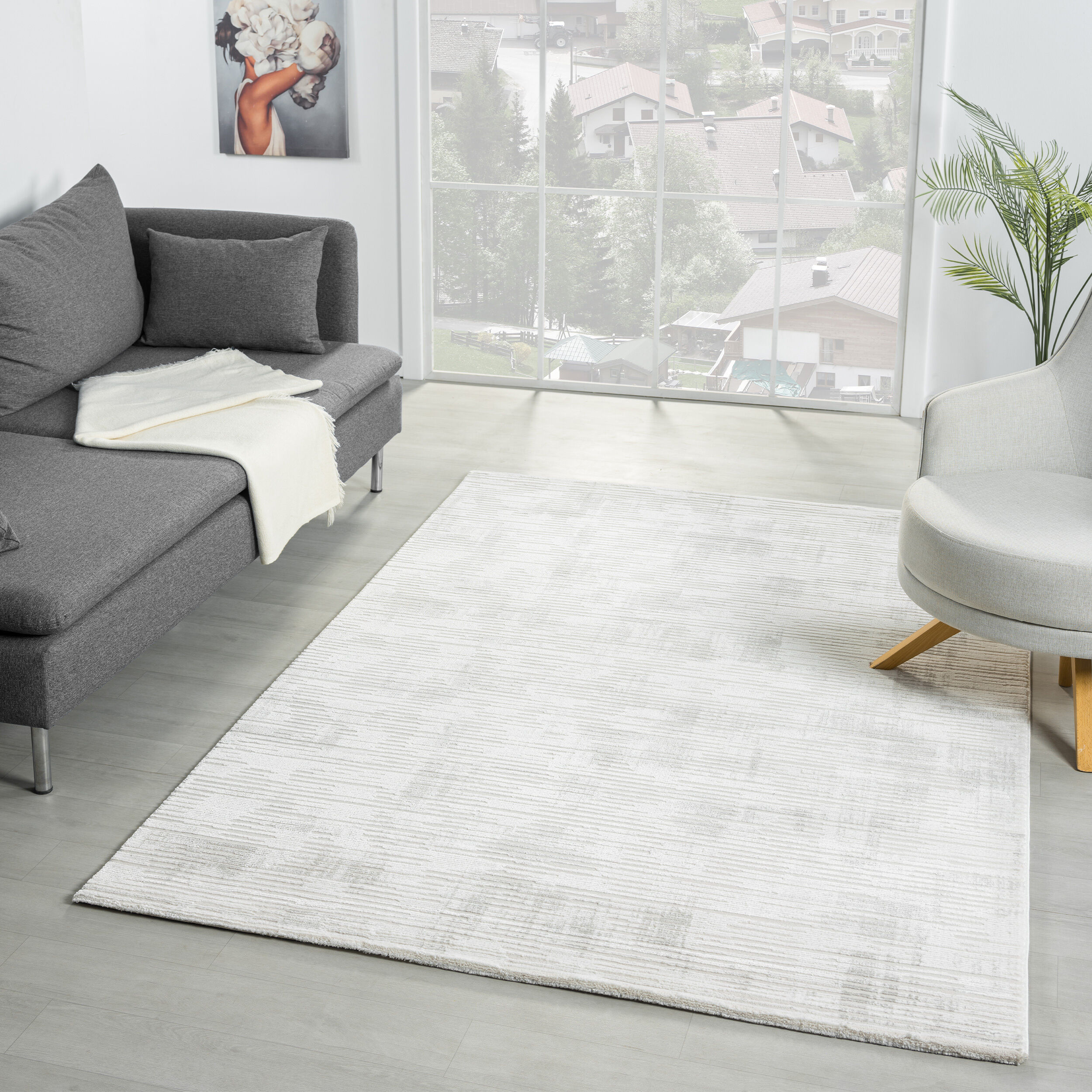 Teppich Vera 5510 grau creme Teppich Vera 5510 grau creme