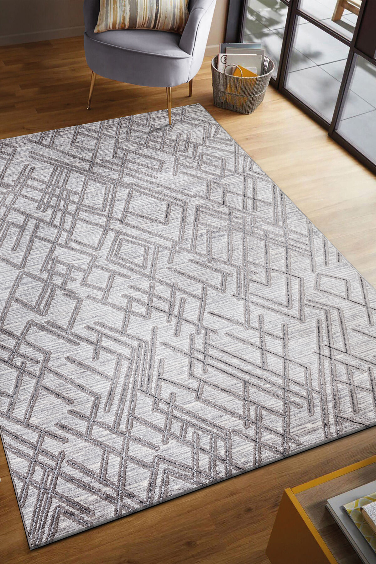 Halı Aura 1720 Gri Halı Aura 1720 Gri