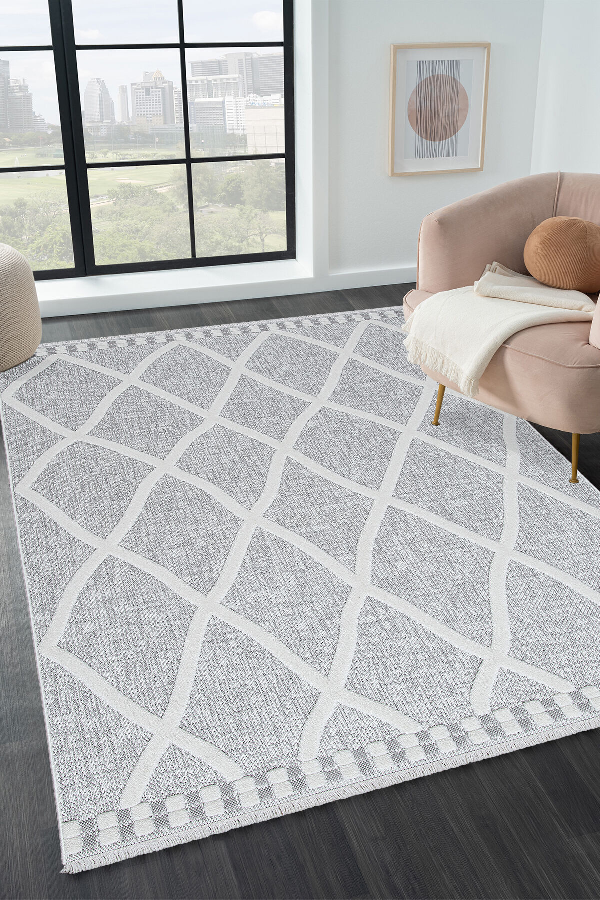 Halı Luxus 9810 Gri Halı Luxus 9810 Gri