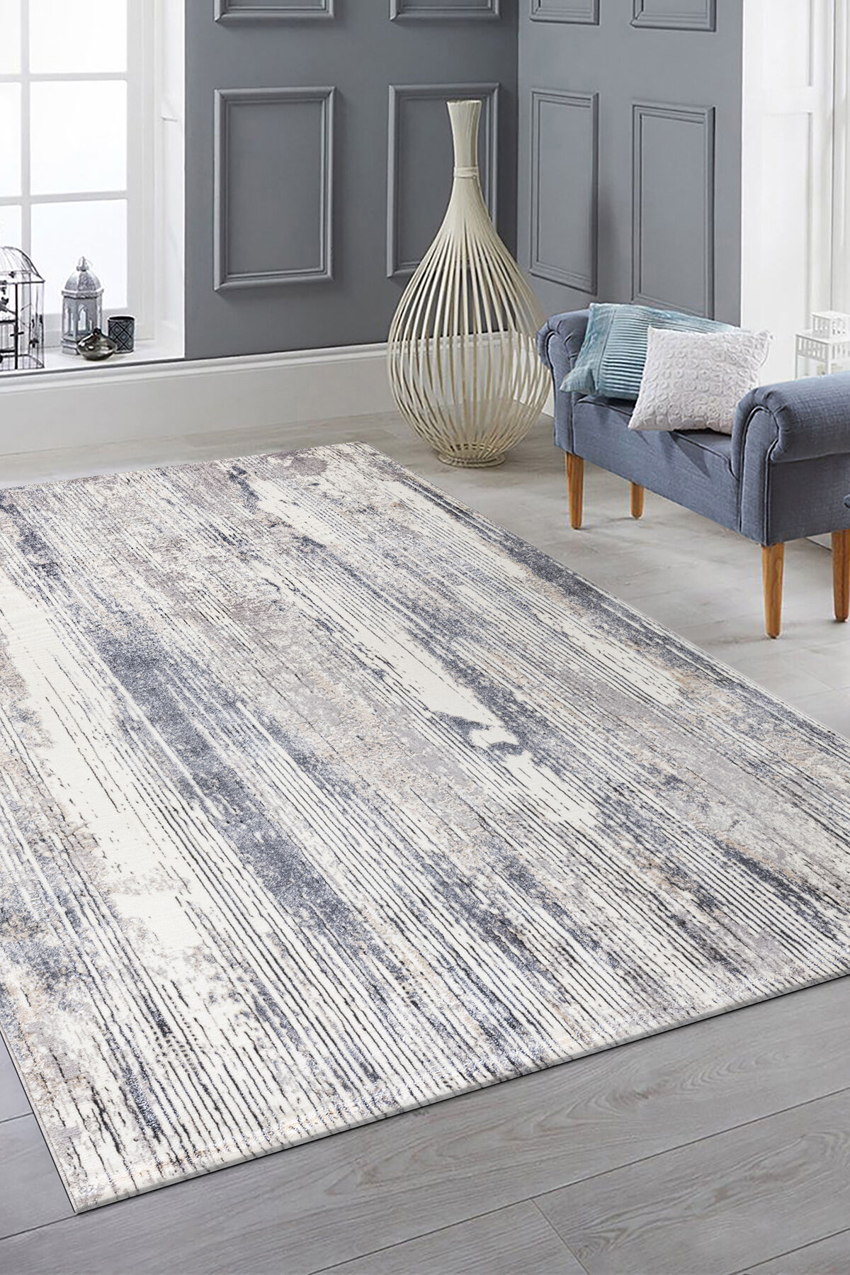 Halı Aura 1730 Gri Halı Aura 1730 Gri