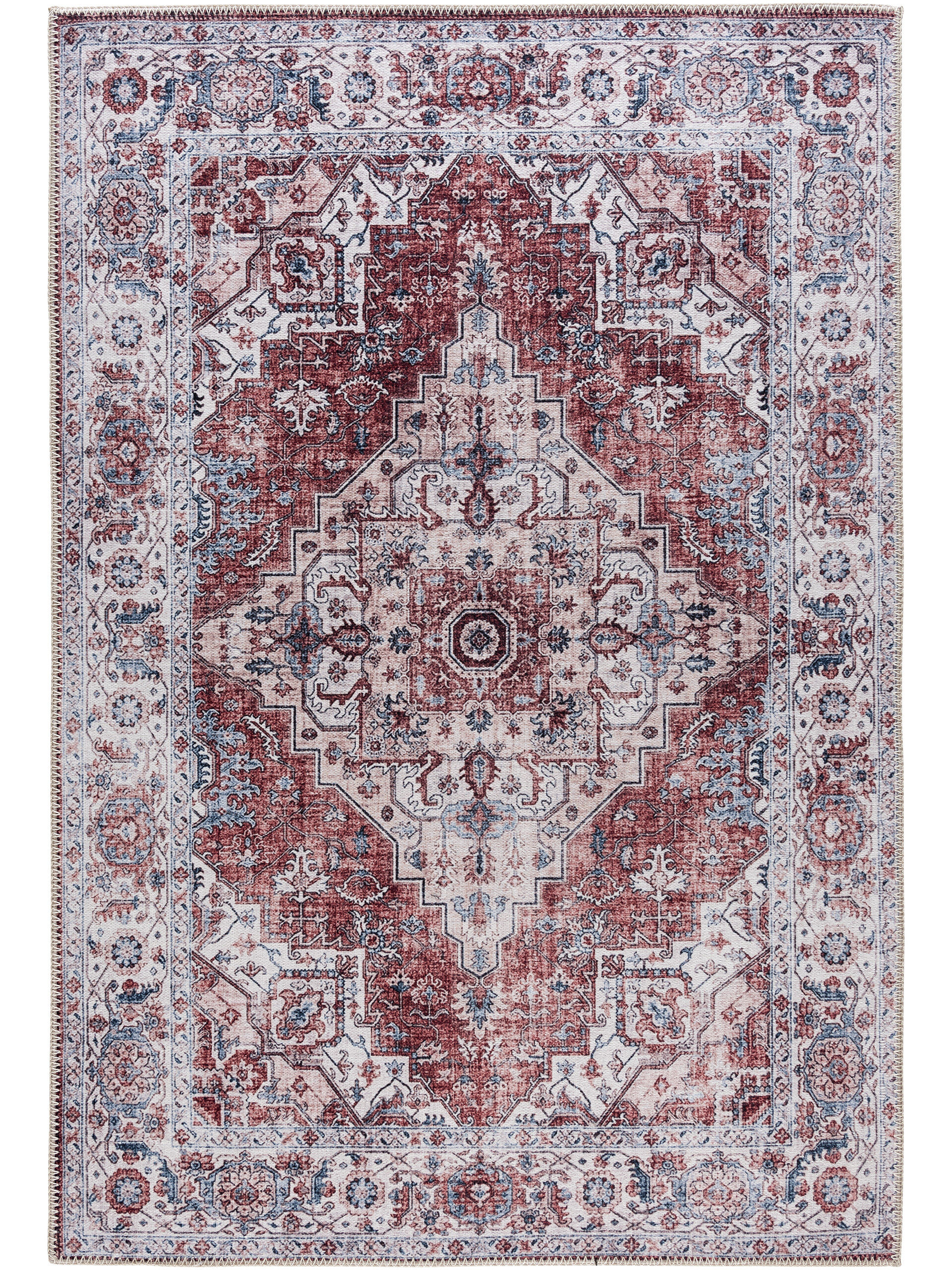 Teppich Retro 3540 Rot Teppich Retro 3540 Rot