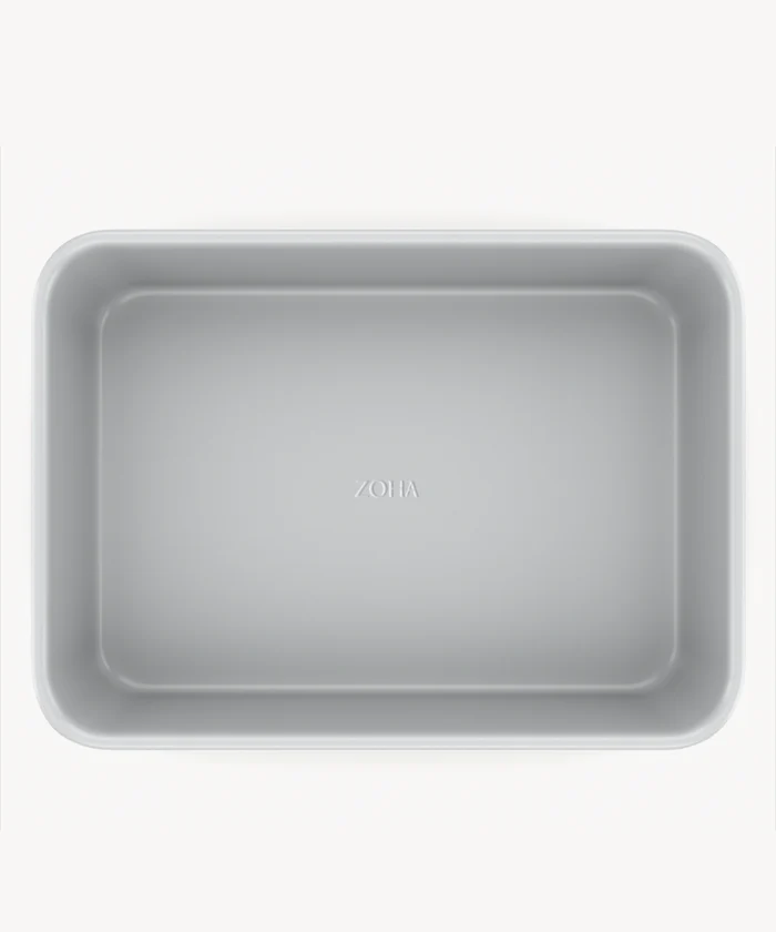 Bloom Bej Dikdörtgen Fırın Tepsisi 34,5 cm – Yapışmaz Seramik Kaplama