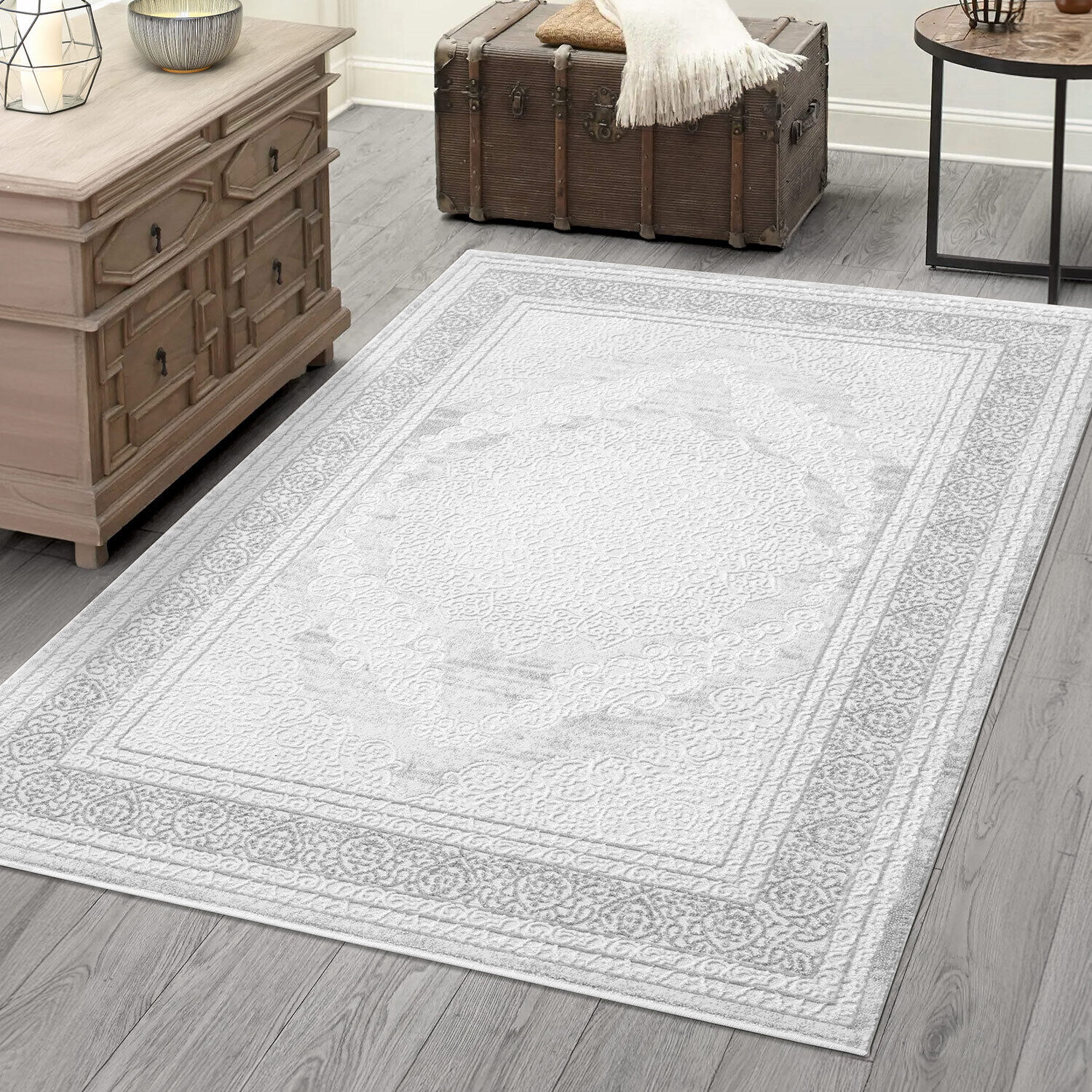 Teppich NERGIS Grau 101 