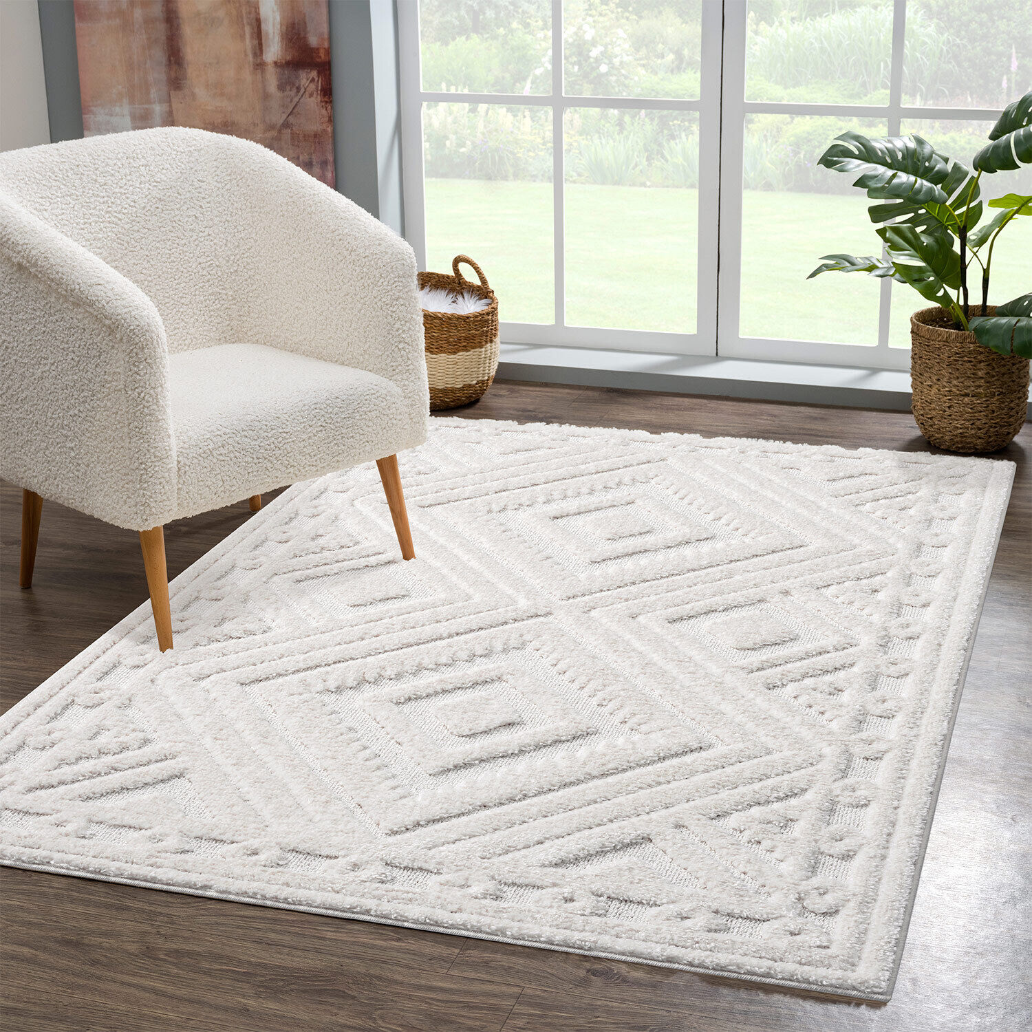 Teppich Lavanta Creme 115
