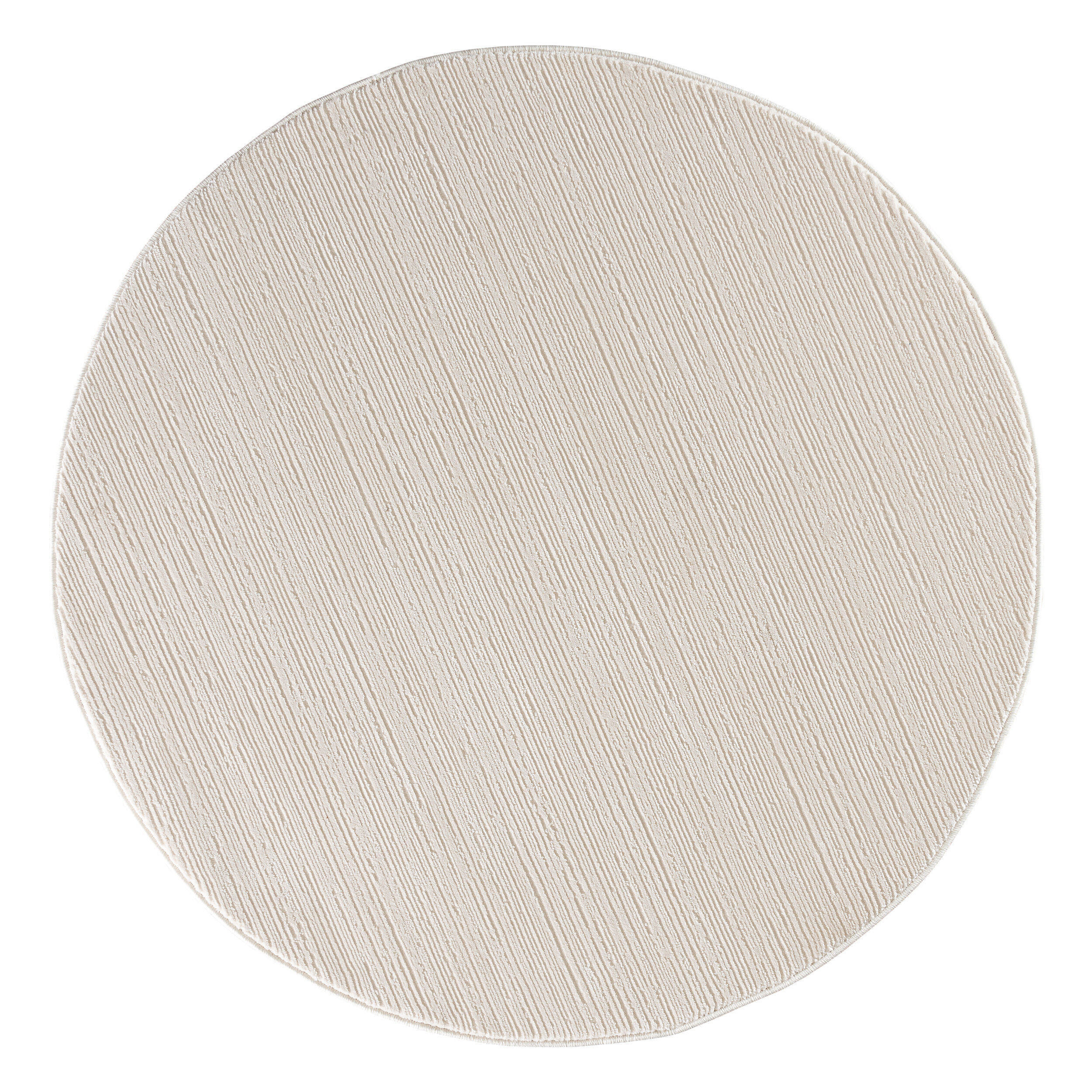 Designerteppich Lima 3050 Creme Rund  Designerteppich Lima 3050 Creme Rund
