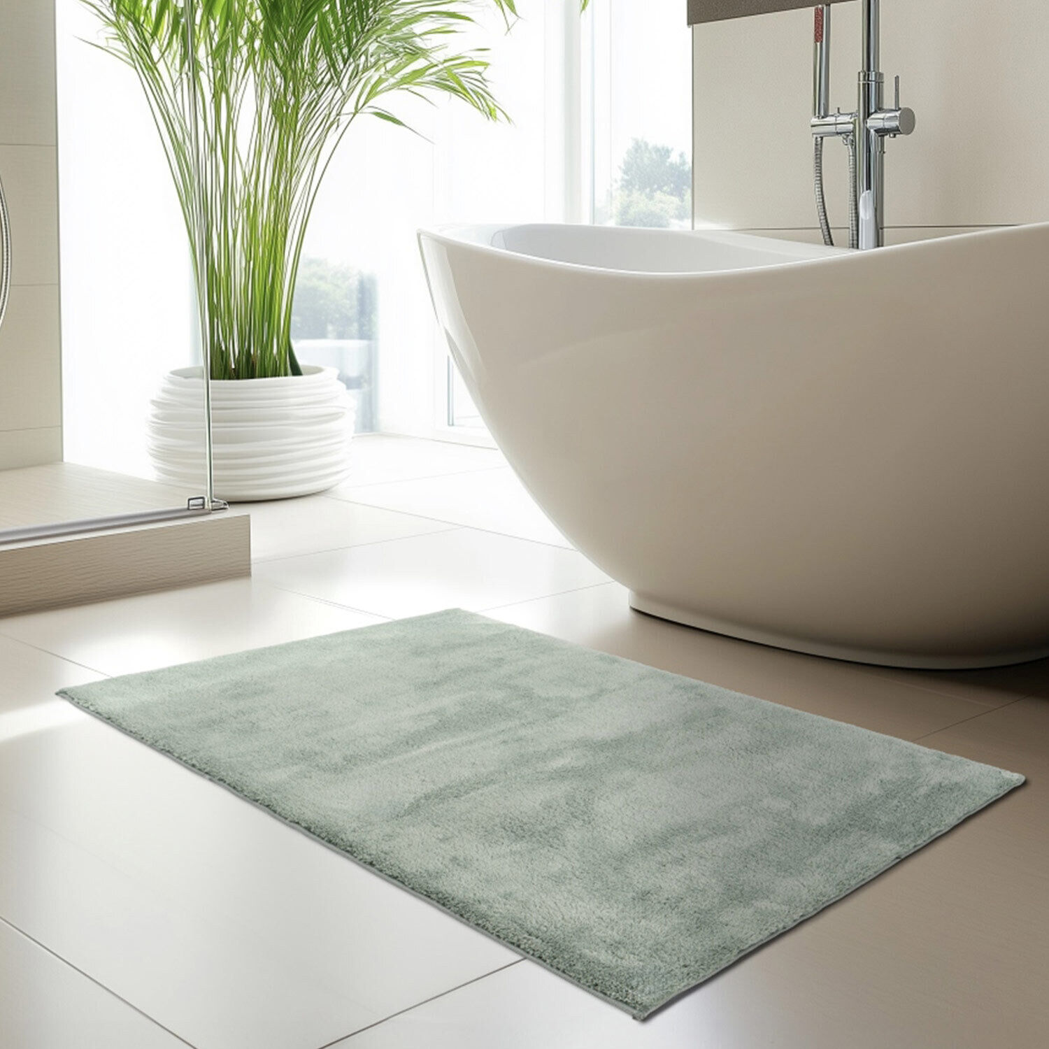 Banyo Halısı Lilyum 159 Yesil