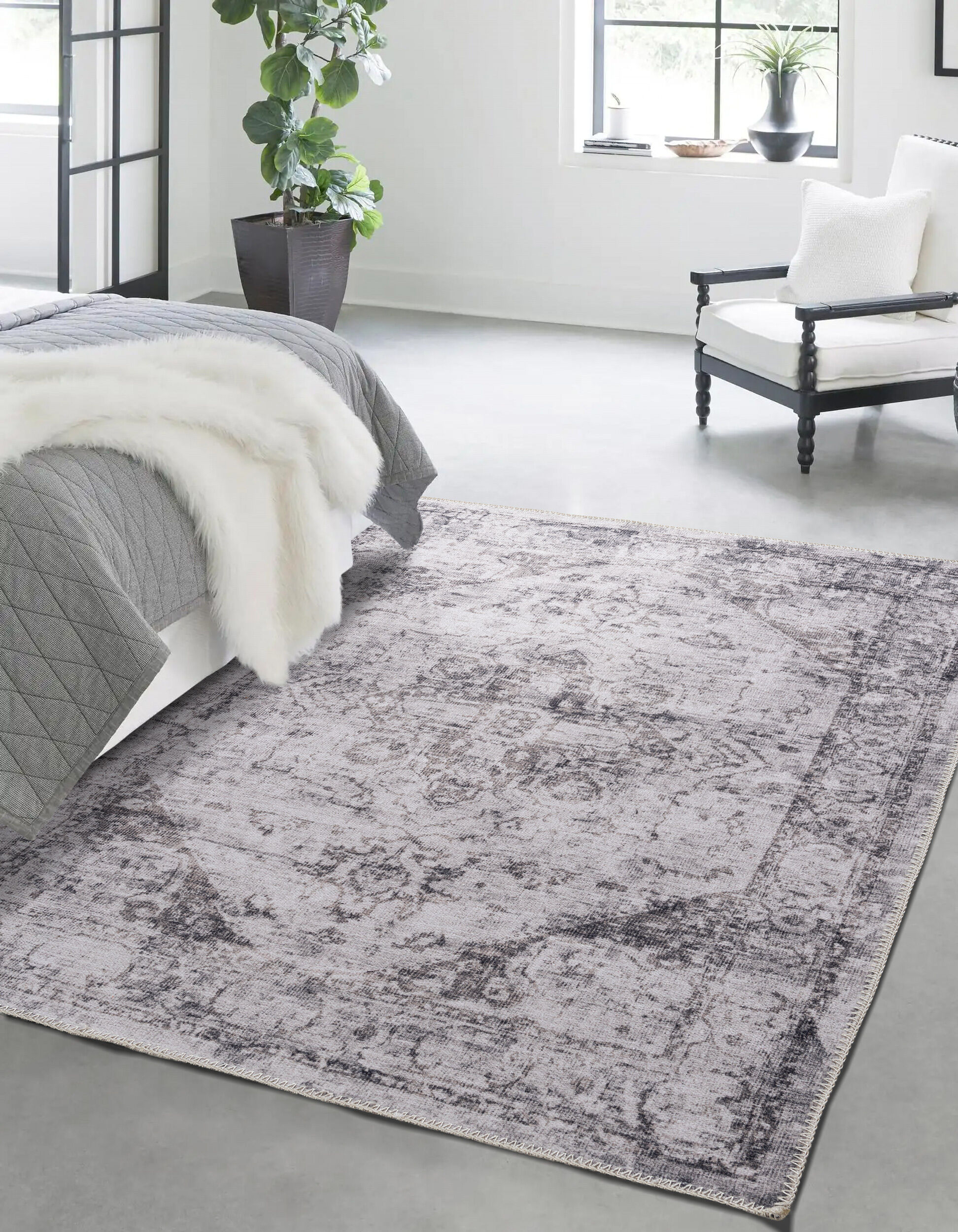 Teppich Retro 3510 Grau Teppich Retro 3510 Grau