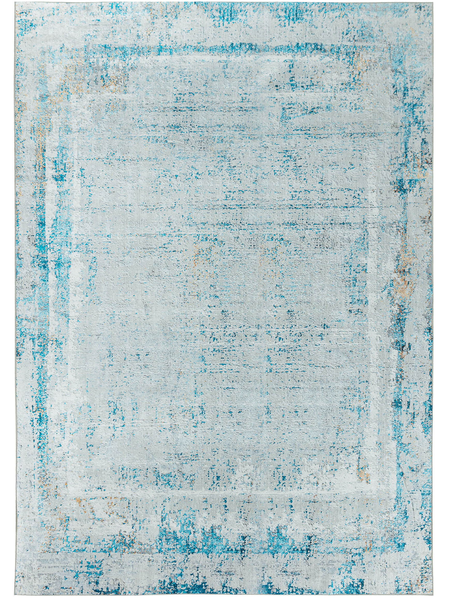 Waschbarer Teppich Zeybek 9020 Blau
