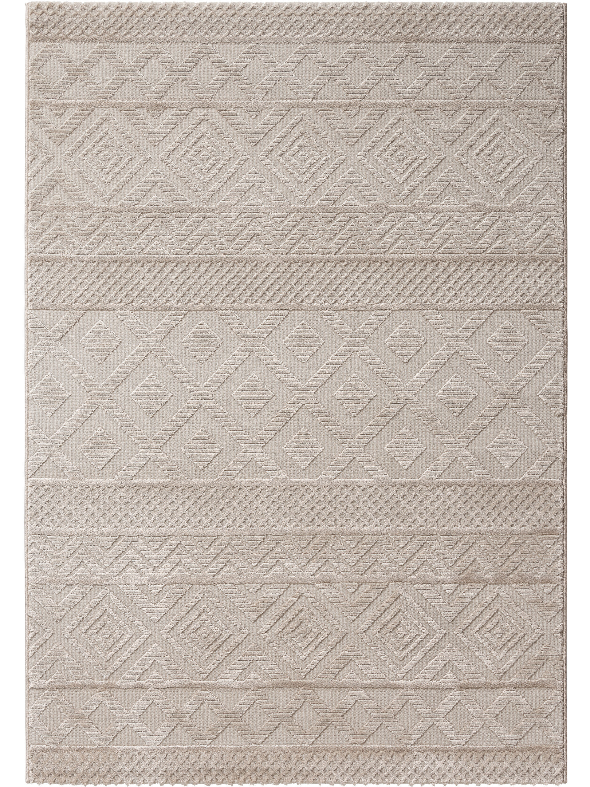 Kurzflorteppich Damla 6100 Beige Kurzflorteppich Damla 6100 Beige