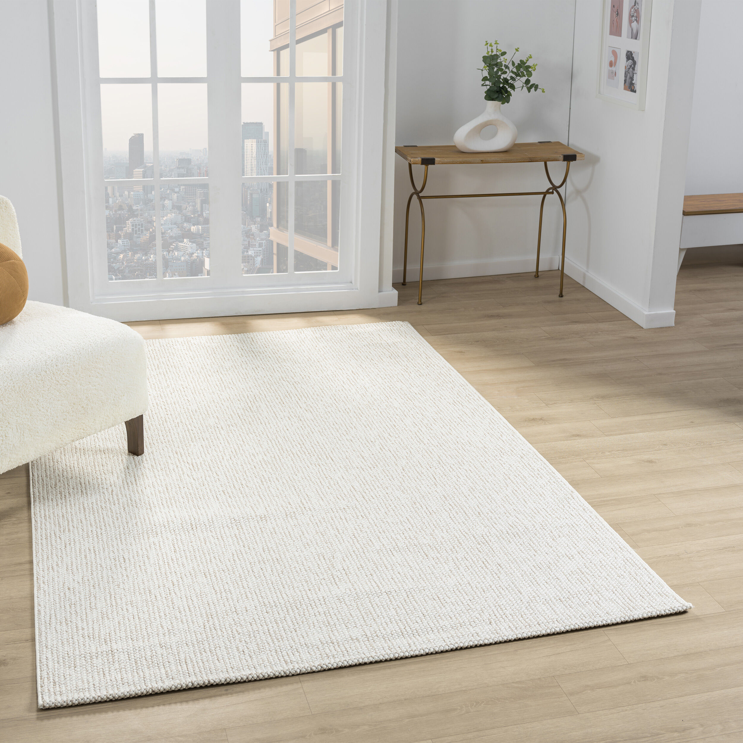 Teppich Ela 1450 Beige Creme Teppich Ela 1450 Beige Creme