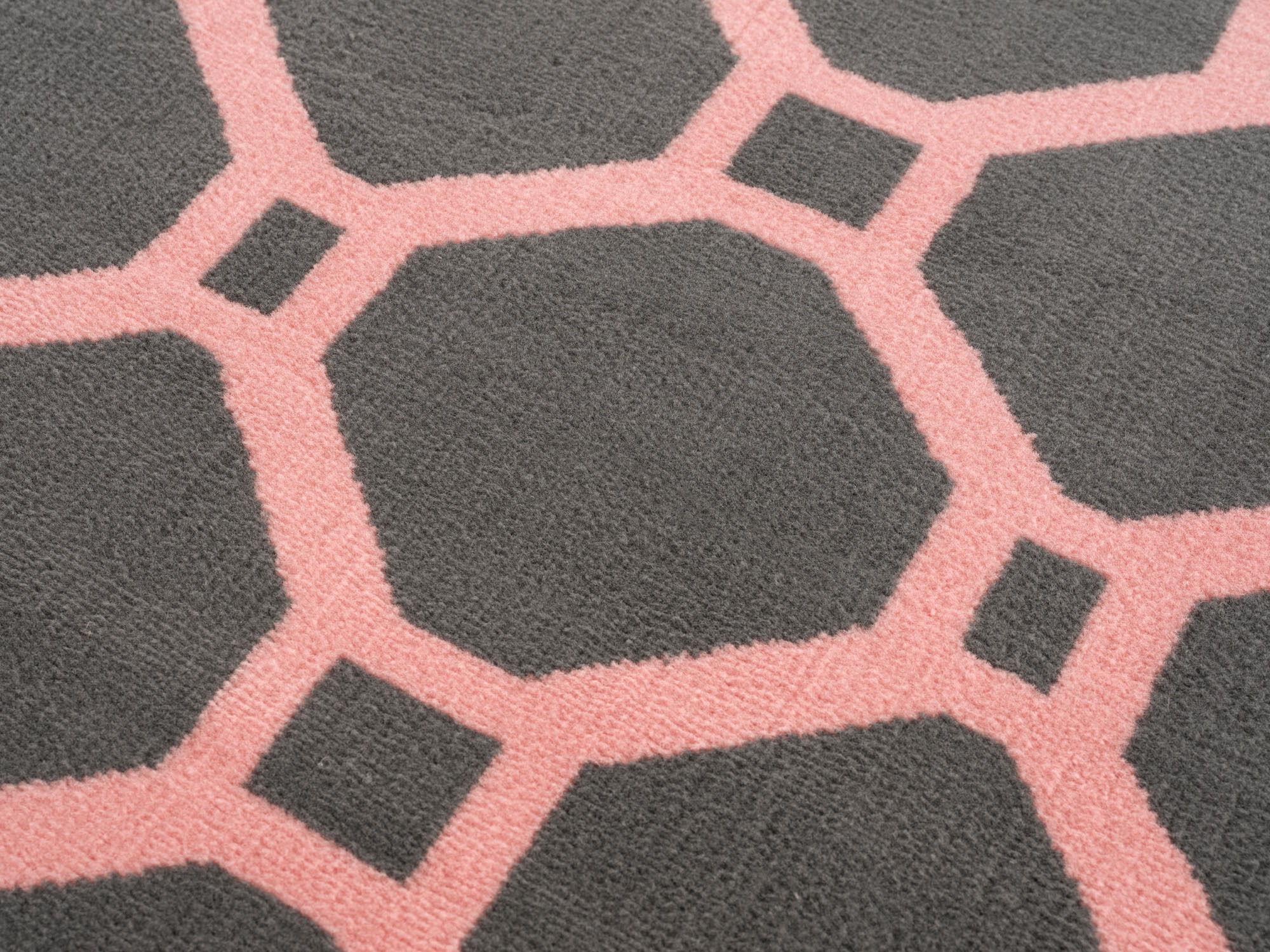 Kurzflorteppich Gustavo 3220 Rosa
