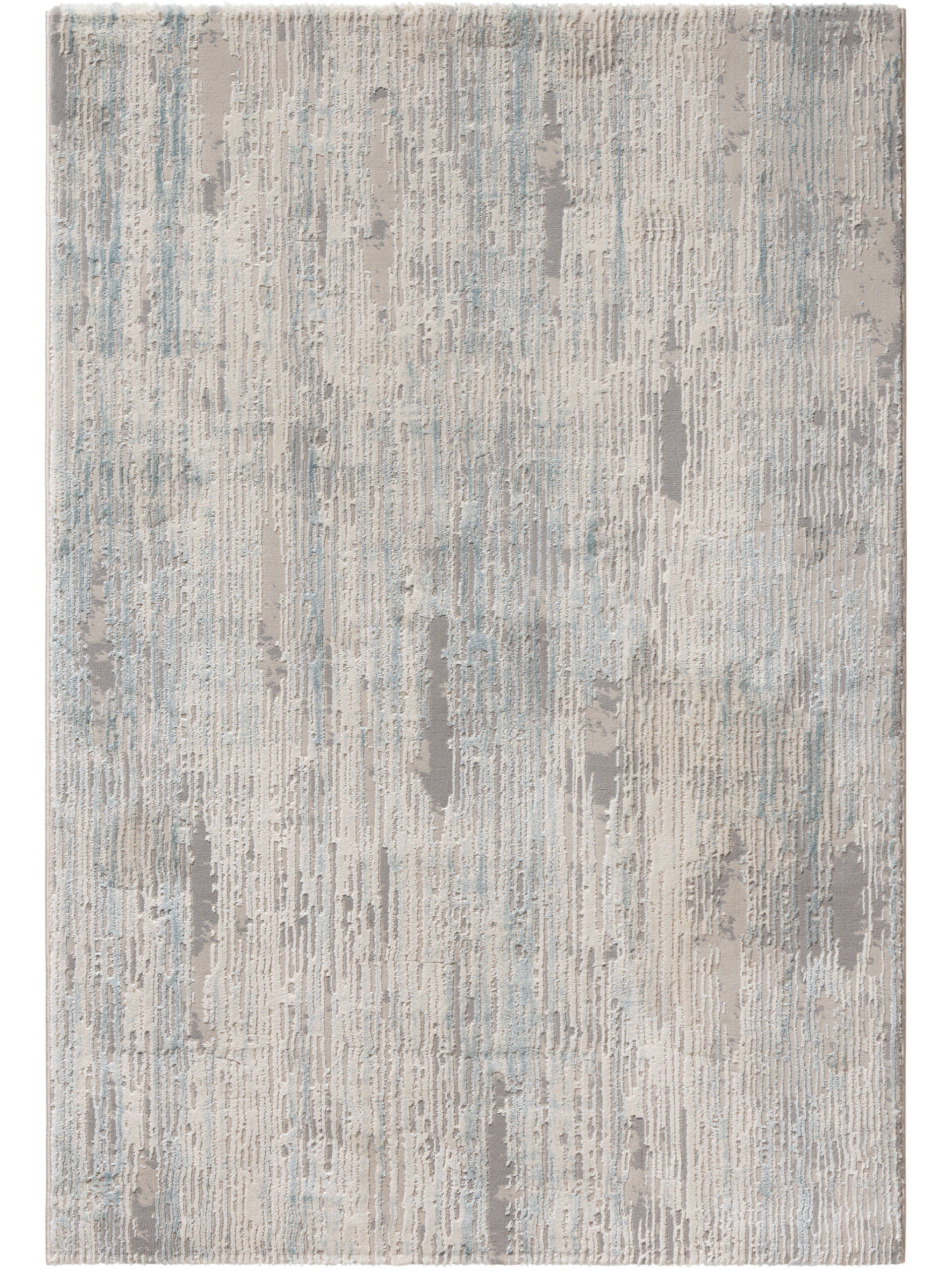 Moderner Teppich Arya 6610 Blau
